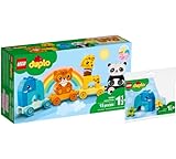 Collectix Lego DUPLO Set - Mein erster Tierzug 10955 + Mein erster Elefant 30333 (Polybag), ab 18 Monaten