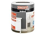 Powerfix Buntlack Weißlack Weiß Seidenmatt 1 L Innen & Auß