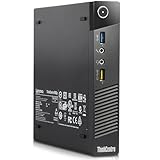 Mini-PC DesktopLenovo ThinkCentre M93p Tiny, Prozessor Core i7 – 4765T, 8 GB RAM, 240 GB SSD, Win 10 Lenovo (Generalüberholt)
