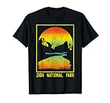 Vintage Zion National Park Utah Retro Hiking T-Shirt