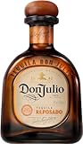 Don Julio Reposado | Premium Tequila aus Jalisco, Mexiko | 100 % blaue Agave | 8 Monate im Eichenfass gereift | pur, als Paloma- und Margarita-Cocktail | 38 % vol | Einzelflasche, 700