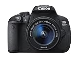 Canon EOS 700D SLR Camera Black 18-55mm IS STM 18MP 3.0Touch LCD FHD (Generalüberholt)