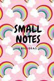 Notebook: Colouful Fun Rainbow Clouds Graphic Style Notebook