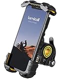 Lamicall Handyhalterung Fahrrad, Handyhalter Motorrad - Universal 360° Fahrrad Halter für iPhone 14 Pro Max Plus, SE, 13 12 Pro Max Mini, 11 Pro Xs Max, XR, X, 8, 7, 6S, Samsung S10 S9, Smartphone