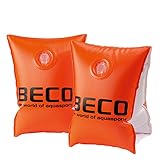 Beco 9703 - Schwimmflügel mit Doppelkammersystem, Schwimmhilfe für Kleinkinder von 2 bis 6 Jahren, 15-30 kg, Orange, TÜV und GS-geprü