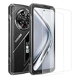 OAGELIM [2 Pack] Displayschutzfolie kompatibel mit Doogee V40 Pro, Militärqualität, bruchsicher & hüllenfreundlich, 9H Härte HD Panzerglasfolie für Doogee V40 Pro (6,8 Zoll)