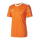 adidas Herren SQUAD 17 JSY SS T-shirt, Orange (Orange/White), 140
