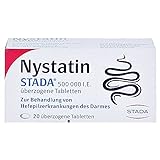 Nystatin STADA Tabletten bei Hefepilzerkrankungen des Darmes, 20 St. Tabletten