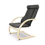 medisana RC 410 Relaxsessel mit Shiatsu-Massagefunktion, Massagestuhl mit Wärmefunktion, Spotmassage, Swing-Sessel mit Wohlfühlfaktor