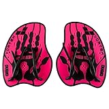 ARENA Unisex – Erwachsene Zwemtrainer trainingstool Vortex Evolution handpaddle Schwimm trainingsger t, Pink-Black (95), L EU