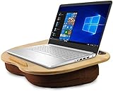 VLOXO Tragbare Laptopkissen Knietablett Kissen mit Kabelloch & Anti-Rutsch Streifen für max.14 Zoll Notebook，Tablet， MacBook，MEHRWEG