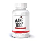Pure Nutrition AAKG L Arginin 1000mg Kapseln Hochdosiert Pre Workout Aminosäure Alpha Ketoglutarate für Mehr Muskelpump Fitness Bodybuilding Gewichtheben Ergänzung Verbesserter Blutfluss
