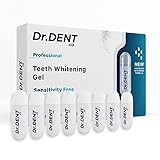 DrDent Professional 8 Teeth Whitening Gel Pods - 33.6ml - Sensitivity Free Formula - Helps to Remove Stains - Enamel Safe - Rapid & Effective Results