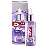 L'Oréal Paris Hyaluron Serum, Anti-Aging Gesichtspflege, Mit 1,5% purer Hyaluronsäure und Vitamin C, Anti-Falten Gesichtsserum, Revitalift Filler, 30 ml