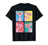 Pink Panther Colorful Portrait Pose Panels T-Shirt