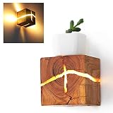 LED Rissige Holz Wandleuchte Nachtlicht 5W Holz Rissige Wandlampe Nachttischlampe Beleuchtungssystem Ist Geeignet Für Schlafzimmer, Arbeitszimmer, Wohnzimmer Dekorative L