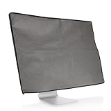 kwmobile Schutzhülle kompatibel mit 24-26' Monitor - Hülle PC Bildschirm - Computer Cover Case - Dunkelgrau