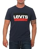 Levi's Herren Sportswear Logo Graphic T-Shirt,Dress Blues,XXL