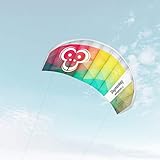 Skymonkey Airtwister 1.3 Lenkmatte mit Flugschlaufen 'Ready 2 Fly' - Spannweite: 130 cm, Rainbow