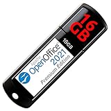 OpenOffice 2021 Premium Edition auf 16 GB USB-3.0-Stick für Windows