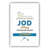 JOD - Forest Vitamin Jod 200µg Potassium Iodide - Tabletten - Kaliumjodid - Gesundheit & Schönheit (200)