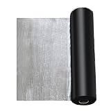 Dachunterspannbahn,Dachfolie,Aluminium Selbstklebend Asphaltband,Dach Reparaturband,Thermoisolierung UV-beständige Schutzfolie,für Flachdachhäuser,Gartenhaus Dach,Metalldachbahn (0.2x1m)
