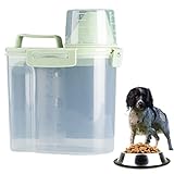 VegKey Spenderbehälter für Tiernahrung - Aufbewahrungsbehälter für Vogelfutter | Langlebiger Müslibehälter mit Ausgießer, bequem zu bedienen, praktischer Haustierbedarf