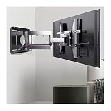 32 42 43 50 55 65 70 75 Zoll Flachbildschirme TV-Ständer Wandmontage, schwarz Kommerzieller einziehbarer drehbarer TV-H