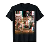 Vaporwave Glitch Ästhetischer Stil Japan Tokio Meme Kyoto T-Shirt