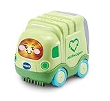 Tut Tut Baby Flitzer - Müllwagen (aus bio-basiertem Kunststoff) - Vtech 80-543604 Spielfahrzeug, Mehrfarbig