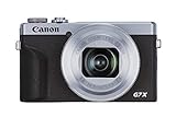 Canon PowerShot G7 X Mark III Digitalkamera (20,1 MP, 4,2-fach optischer Zoom, 7,5cm (3 Zoll) LCD-Touchscreen klappbar, DIGIC 8, 4K, Full-HD, WLAN, Bluetooth, Blendenautomatik; Zeitautomatik), silber
