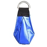 Camping Wanderausrüstung, werfen Seiltasche Sandsack Outdoor Rock Klettern Wurfgewicht Tasche (kein Seil) Blau