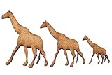 Holz-MDF-Giraffen-Formen, Wimpelkette, Basteln, Verzierungen, Tier-Zoo-Dekorationen