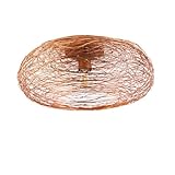 Lindby Deckenlampe 'Kaviya' (Design, Modern) in Kupfer aus Metall u.a. für Wohnzimmer & Esszimmer (1 flammig, E27) - Deckenleuchte, Lampe, Wohnzimmerlampe