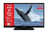JVC LT-24VH5155 24 Zoll Fernseher / Smart TV (HD ready, HDR, Triple-Tuner, Bluetooth) - 6 Monate HD+ inklusive [2022] [Energieklasse F]