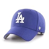 47 Brand Erwachsene Kappe MLB Los Angeles Dodgers MVP, Royal, Blau,OSFA, B-MVP12WBV-HM