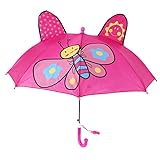 Jaxenor Kinder-Regenschirm – leichtes und niedliches Tier-Design für einfache Verwendung an regnerischen und klaren Tagen, Siehe Abbildung