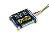 Waveshare 1.5inch RGB OLED Display Module 128x128 16-bit High Color SPI Interface SSD1351 Driver Raspberry Pi/Jetson Nano/Arduino/STM32 Examples Provided