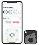musegear Schlüsselfinder Recharge - schwarz I aufladbar I mit Bluetooth App aus Deutschland I Maximaler Datenschutz I Für iOS & Android I Schlüssel Finden