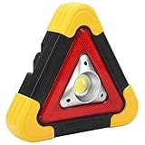 FOLOSAFENAR Auto-Warndreieck-Lampe, ABS-Kunststoffrahmen-Arbeitslicht Breites Anwendungsspektrum Multifunktions-Mehrfachlichter zur Warnung vor Autoausfällen