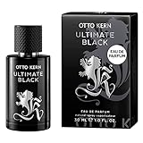 Otto Kern® Ultimate Black | Eau de Parfum: maskulin - würzig - langanhaltend - der ultimative Herrenduft für den stilvollen Businessman | EDP 30ml