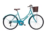 insync Damen Florenz Klassisches Fahrrad, blau, 16-Inch
