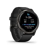 Garmin Venu 2 – GPS-Fitness-Smartwatch mit ultrascharfem 1,3“ AMOLED-Touchdisplay, umfassenden Fitness- und Gesundheitsfunktionen, über 25 vorinstallierte Sportarten, Garmin Music und Garmin Pay
