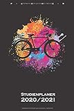 Vintage Fahrrad Studienplaner 2020/21: Semesterplaner (Studentenkalender) für alle Liebhaber und Fans des Zweiradsports