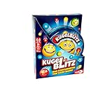 noris 606062774 - Kugelblitz - Das Kartenspiel (Spiel ab 6 Jahre) - rasanter Rätselspaß für Kinder und die ganze Familie, 2-4 Spieler, ca. 10 Min. Spieldauer pro R