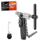 HENMI Kettennieter Fahrrad für 6-12 Fach Fahrradkette Reparatur, Entfernen und Anbringen Fahrrad Ketten für Mountainbike, Citybike, R