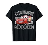 Disney Pixar Cars Lightning McQueen Finish Graphic T-Shirt