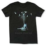 Imagine Dragons Ballerina Men Black T-Shirt New Band Merch
