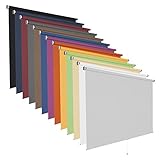 Springrollo Mittelzugrollo Schnapprollo viele Größen und Farben Stoff Rollo Vorhang blickdicht halbtransparent lichtdurchlässig Fenster Sonnenschutz Sichtschutz Blendschutz (110 x 180 cm, Mocca)
