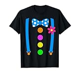 Lustiges Clown Kostüm Verkleidung Karneval Fasching T-Shirt